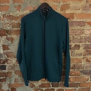 Greyson Deep Teal Full Zip Jacket